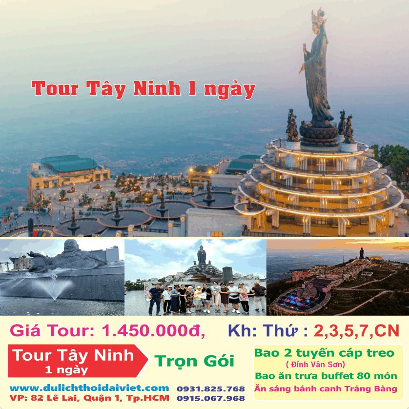 Tour Tây Ninh 1 ngày