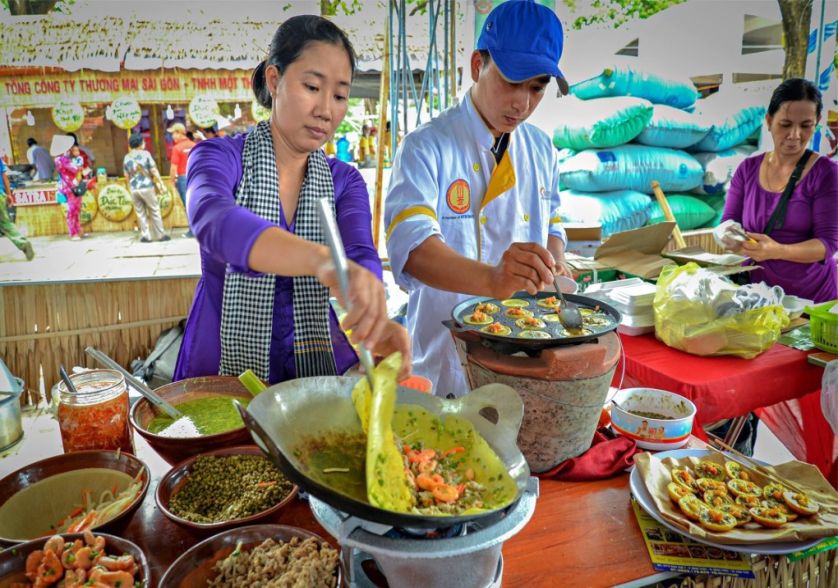 bánh và các món ẩm thực cần thơ