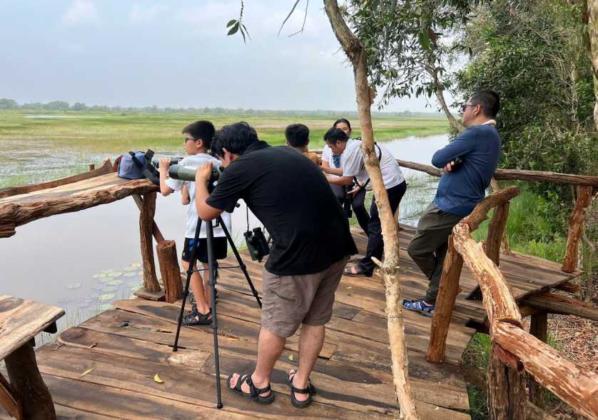 khu du lịch tràm chim